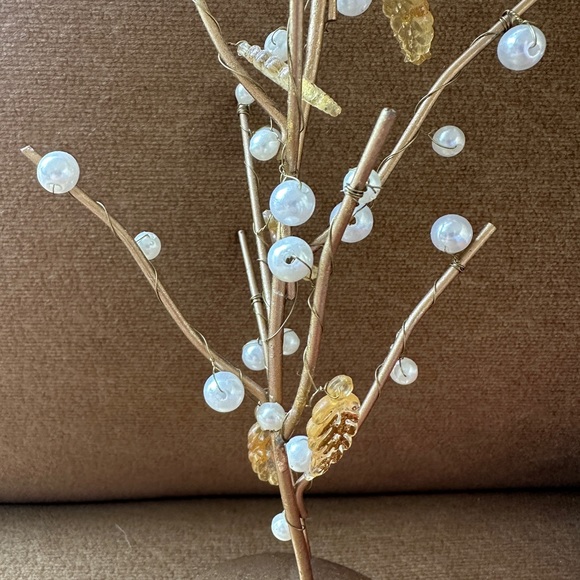 Home Decor Wire Tree with pearls and leaves - Picture 13 of 13